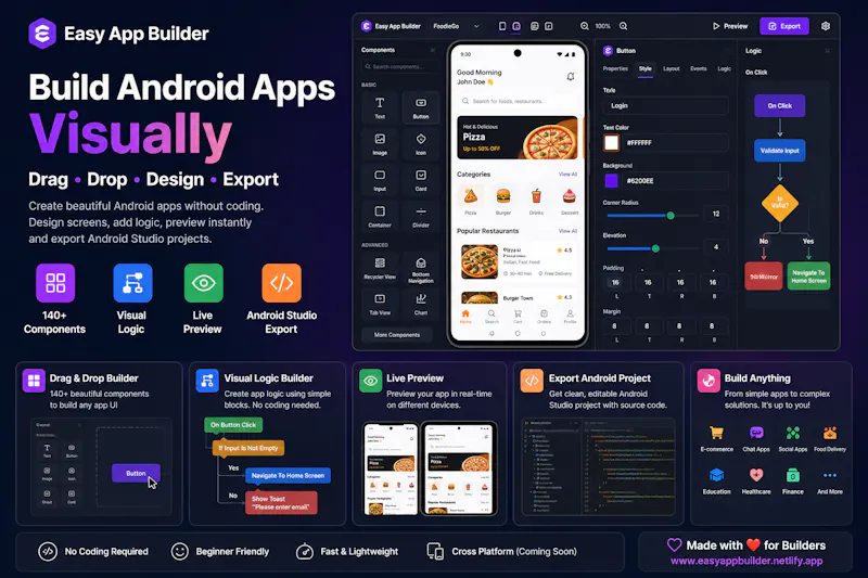 Easy App Builder screenshot 1
