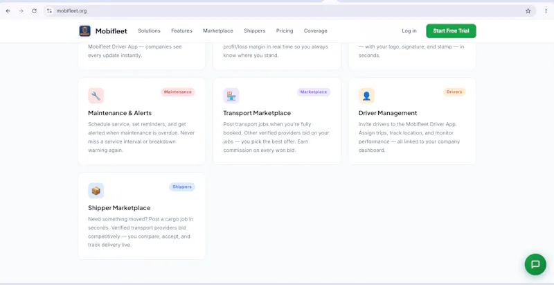 MobiFleet screenshot 2