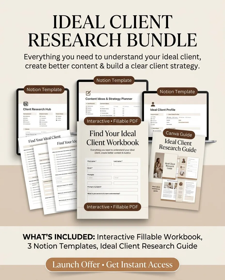 ClarityCraft–Ideal Client Bundle gallery image