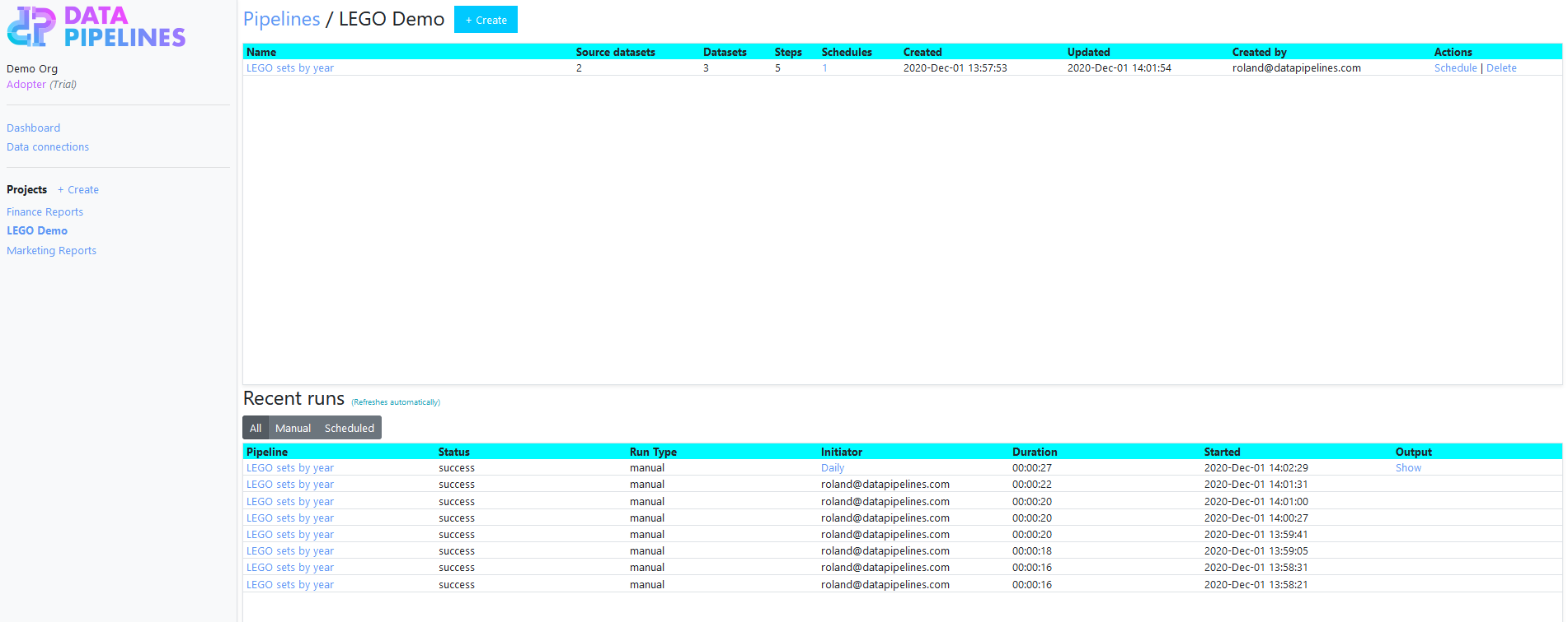 Data Pipelines gallery image