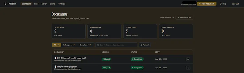 InitialMe screenshot 1