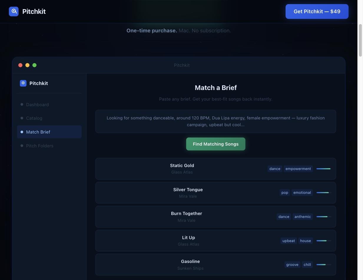 Pitchkit gallery image