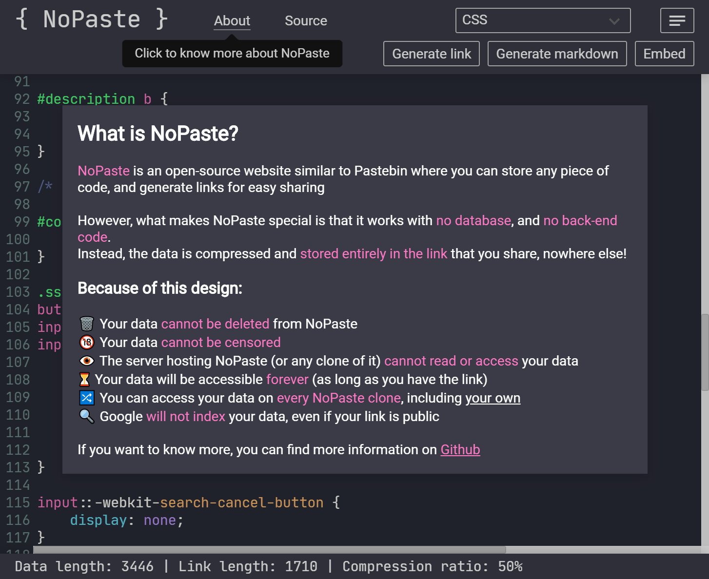 NoPaste gallery image