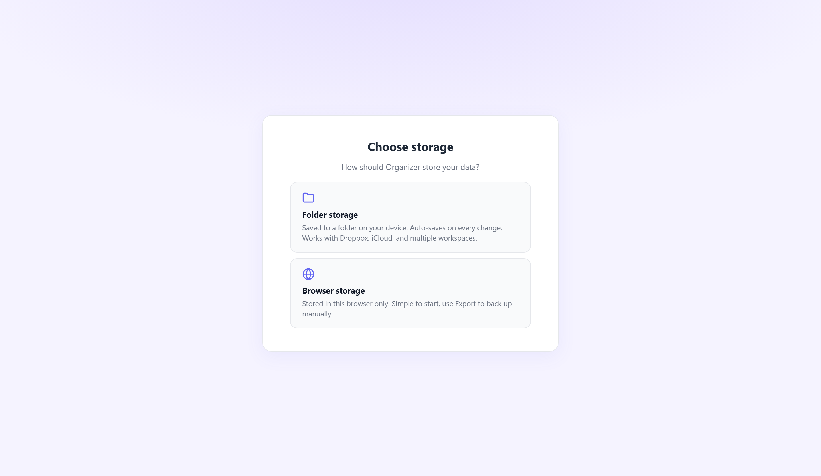 Organizer gallery image