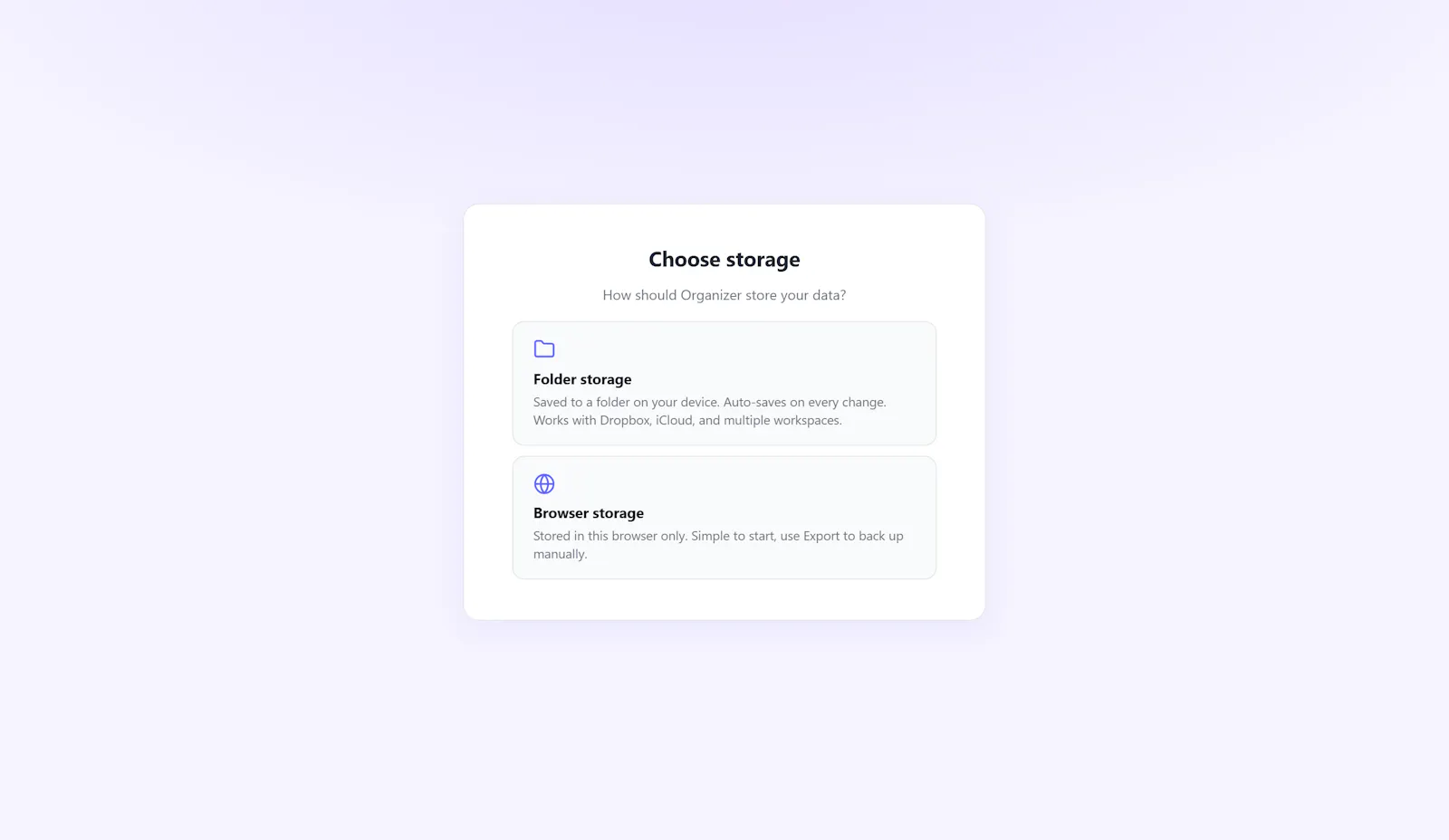 Organizer screenshot 4