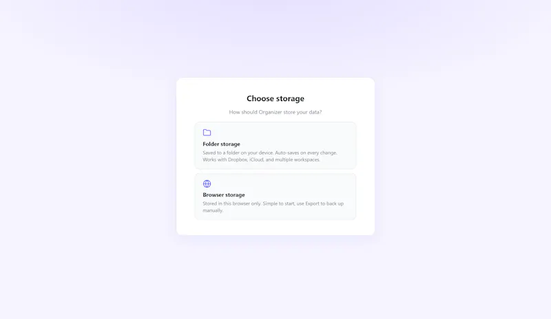 Organizer screenshot 4