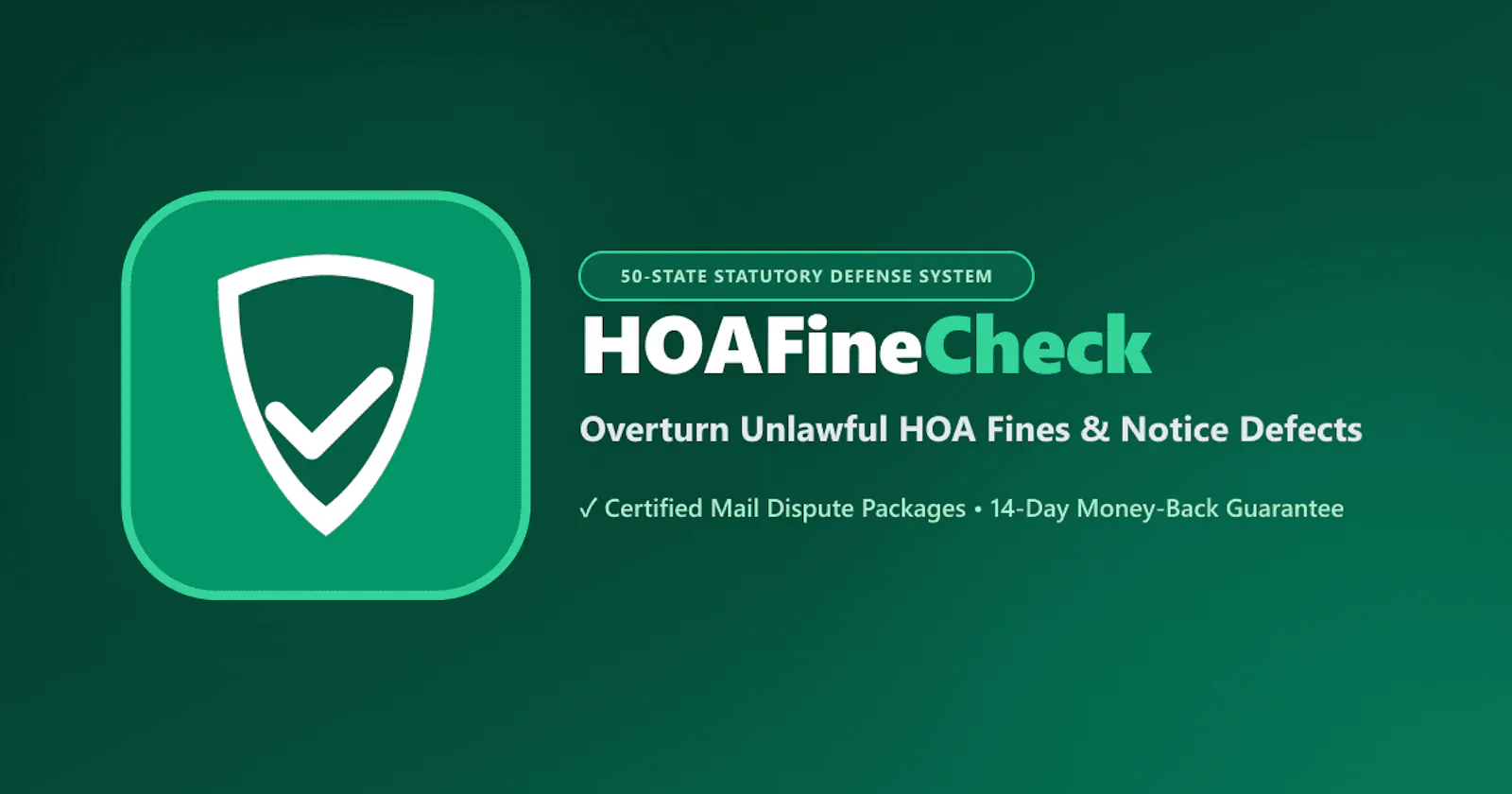 HOAFineCheck screenshot 1