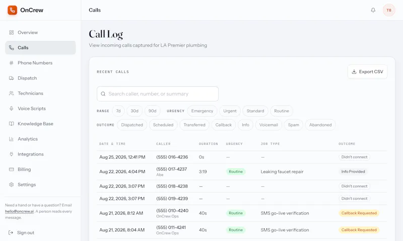 OnCrew screenshot 6