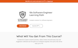 10x Software Engineer - Learning Path media 1