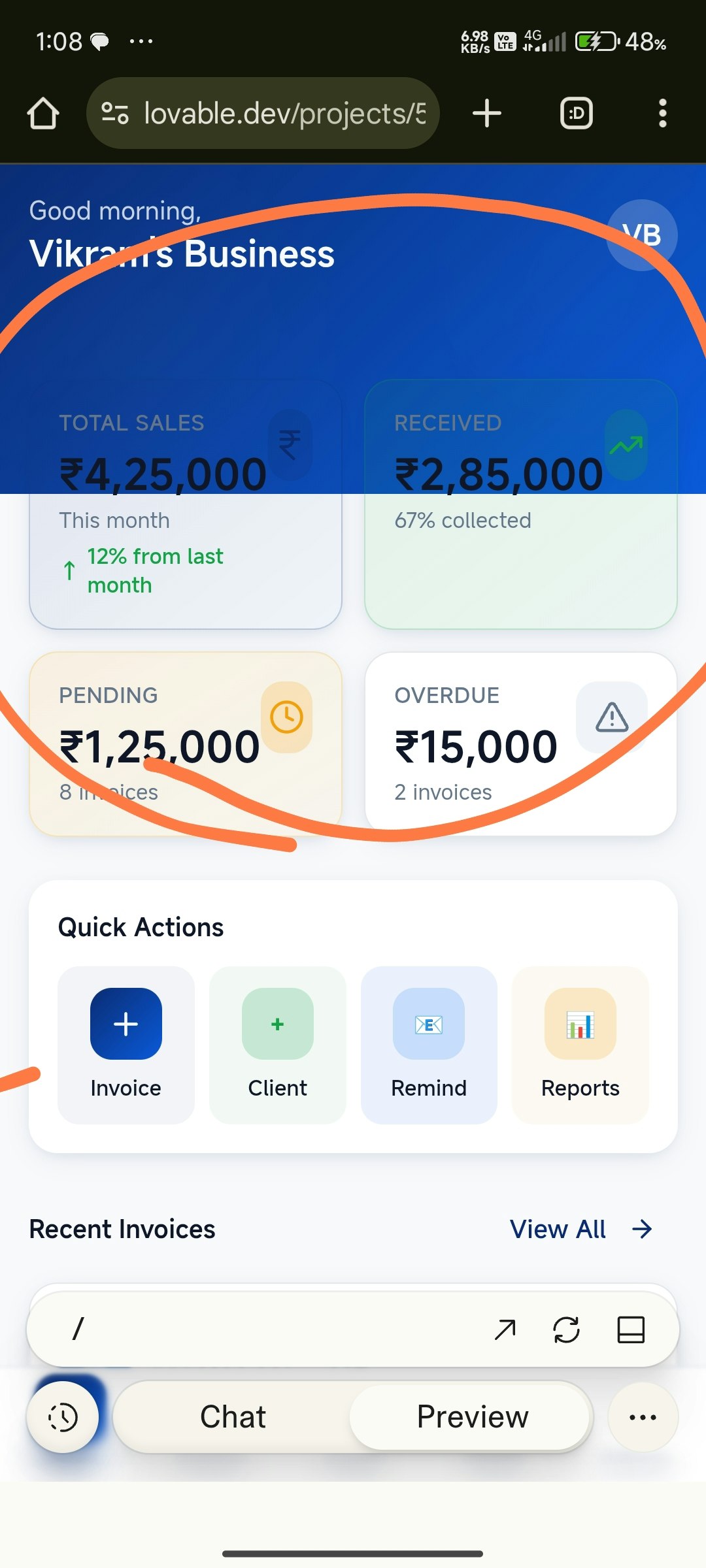 AccuFlow - Main product screenshot demonstrating key features and user interface