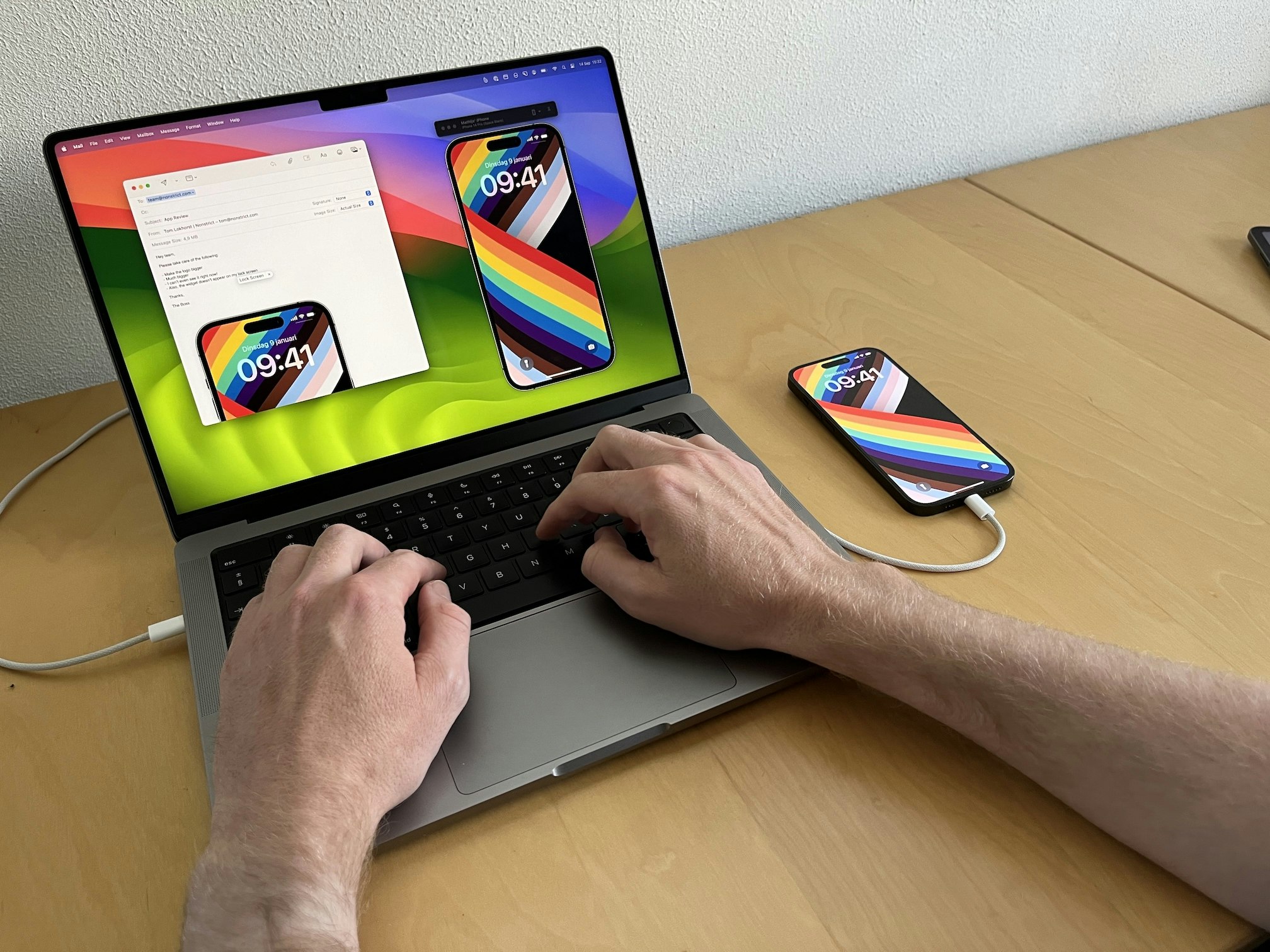 Bezel - Mac App Store Launch - Легкое и красивое зеркальное зеркало iPhone в магазине Mac App Store медиа 5