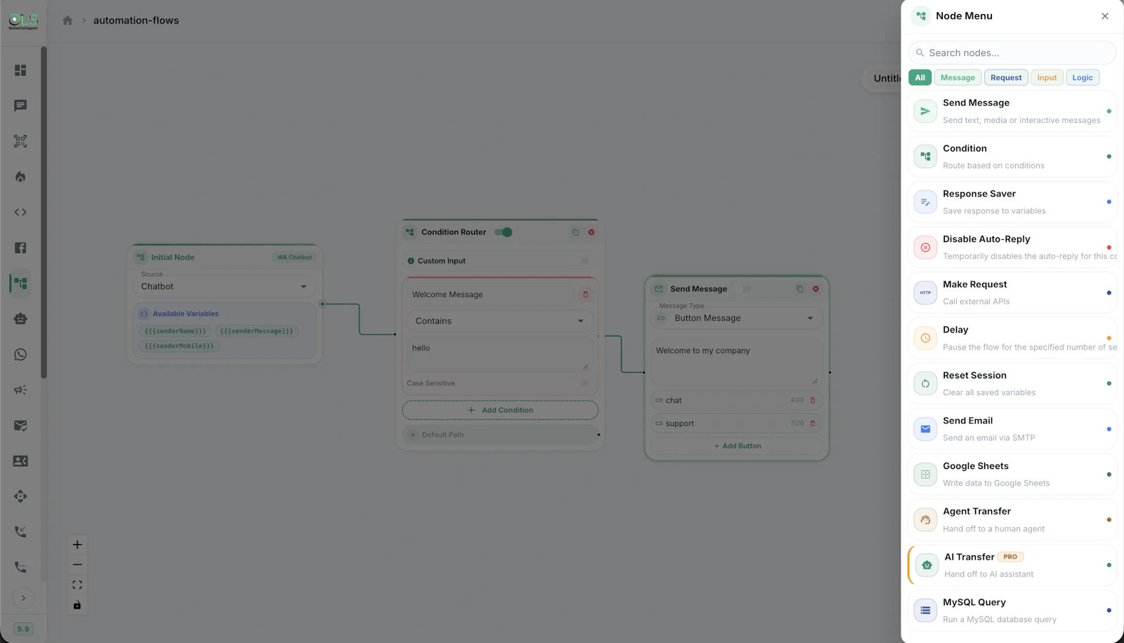WhatsApp CRM - OnlineLiveSupport screenshot 9