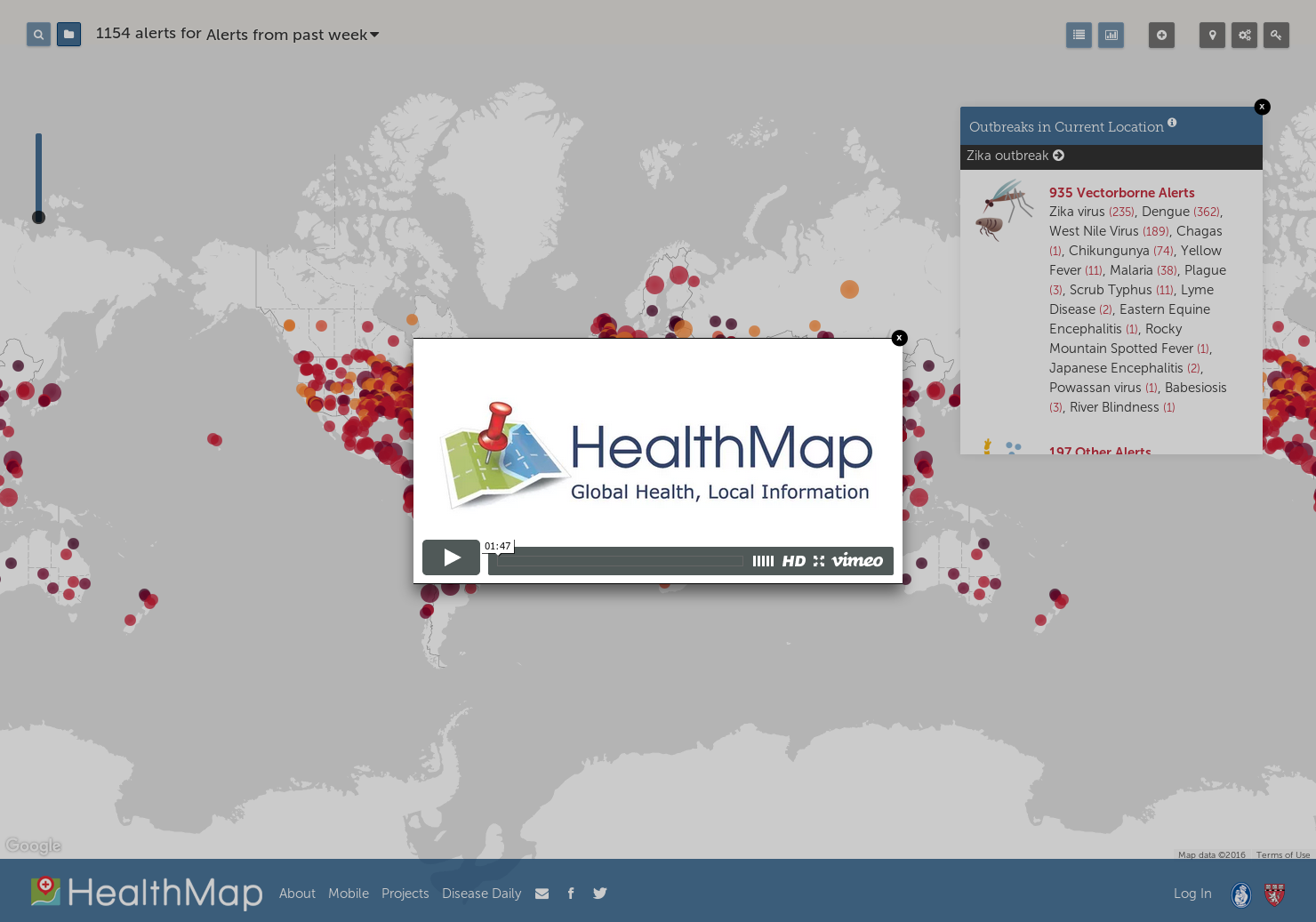 HealthMap gallery image