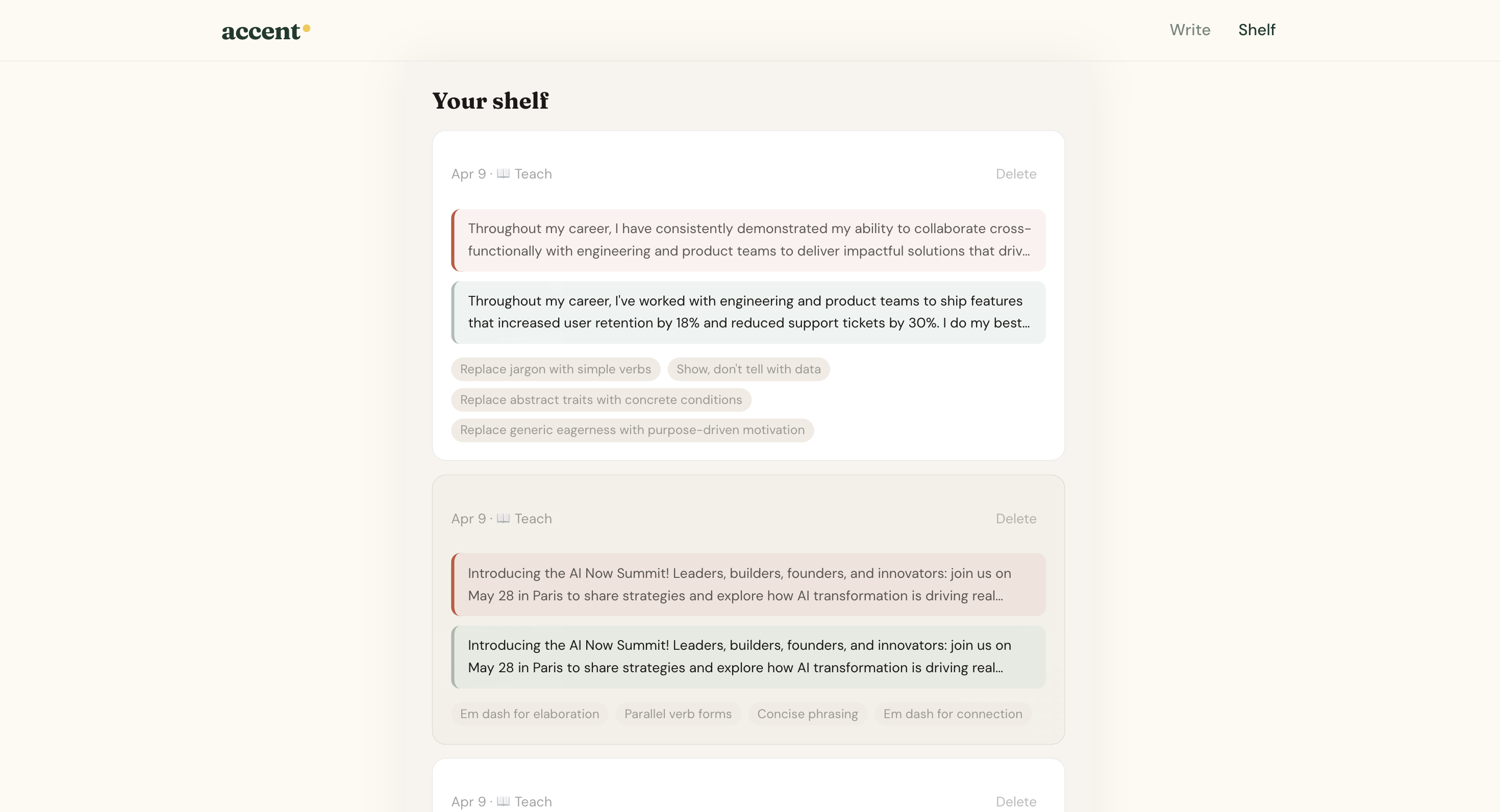 accent. gallery image