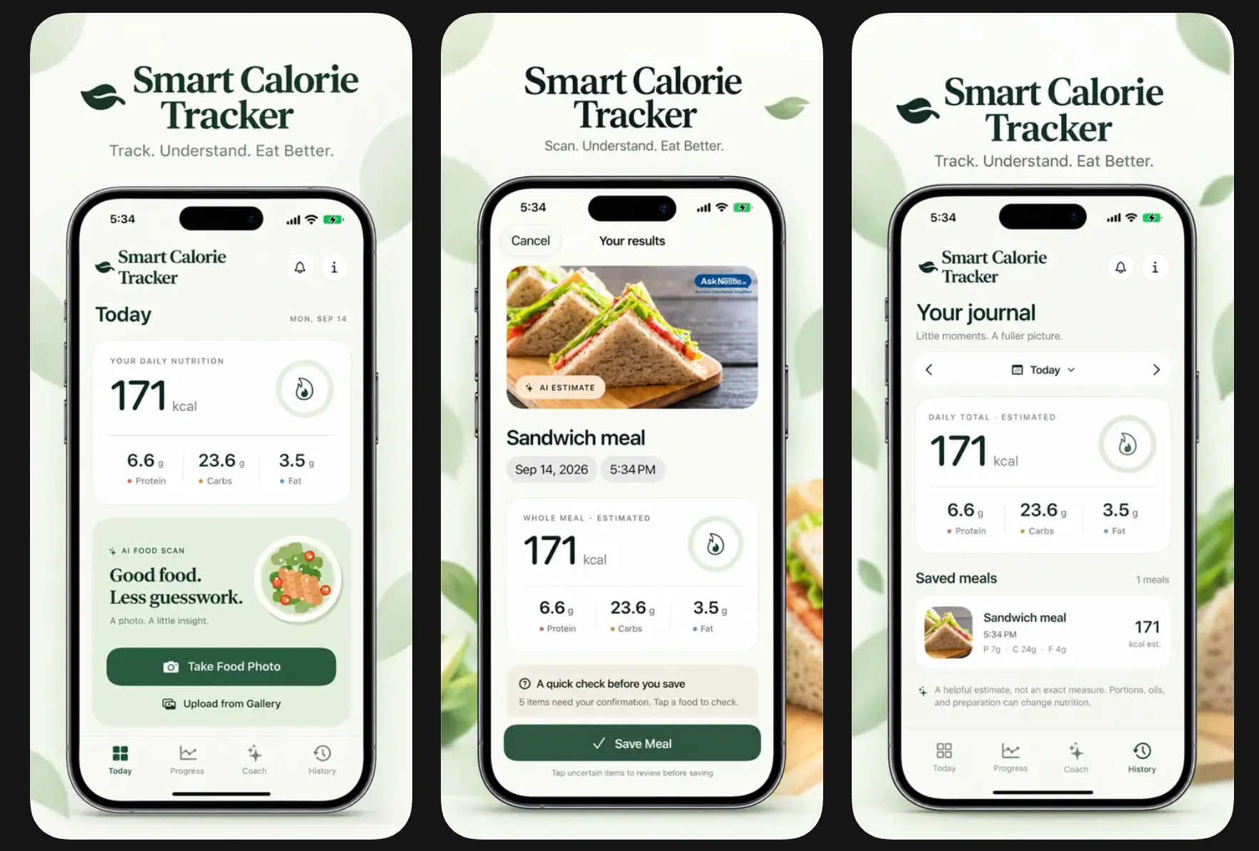 Smart Calorie Tracker, Counter gallery image