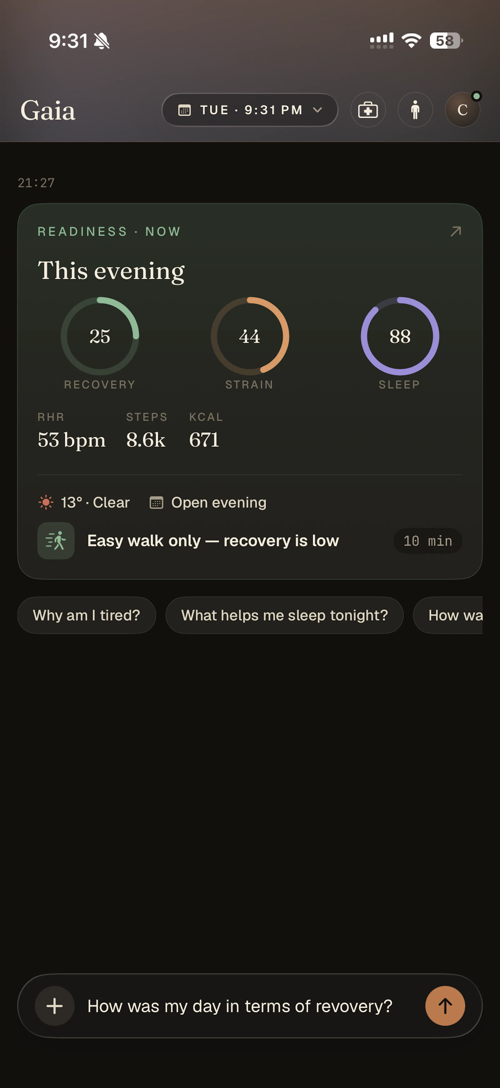 Gaia Body Intelligence screenshot 3