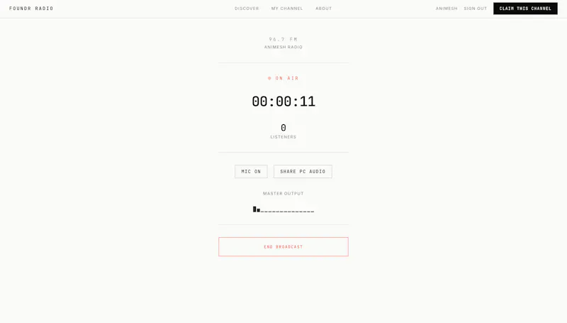 FoundrRadio screenshot 3