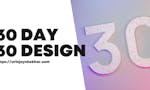 30-DAY DESIGN CHALLENGE image