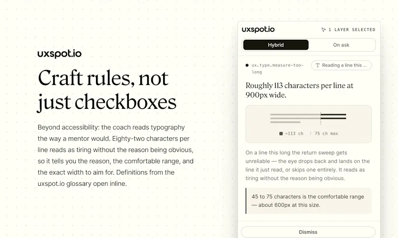 uxspot.io Figma plugin screenshot 3