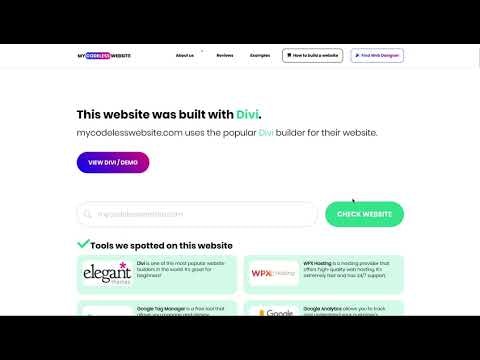 My Codeless Website gallery image