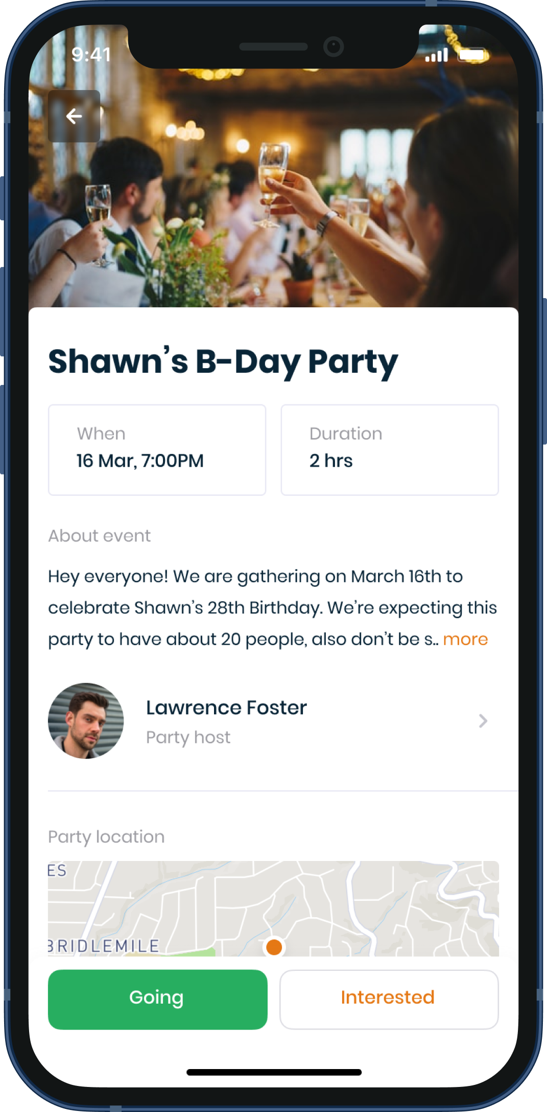 startuptile Streak: The Party App-Discover create & attend events in your area