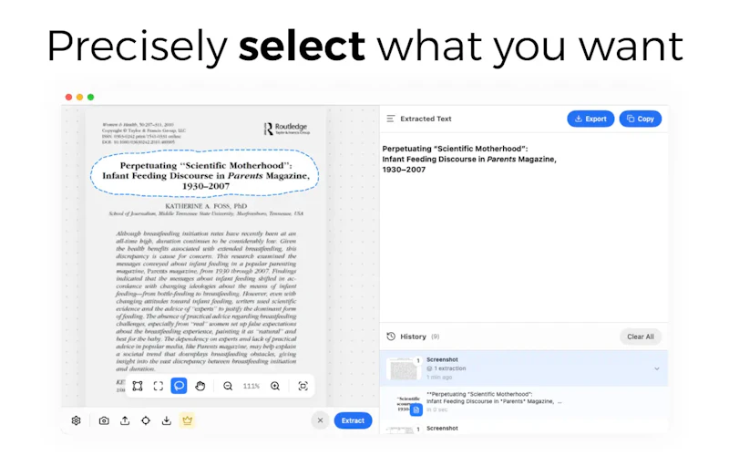 Screen Copy - Image to Text screenshot 6