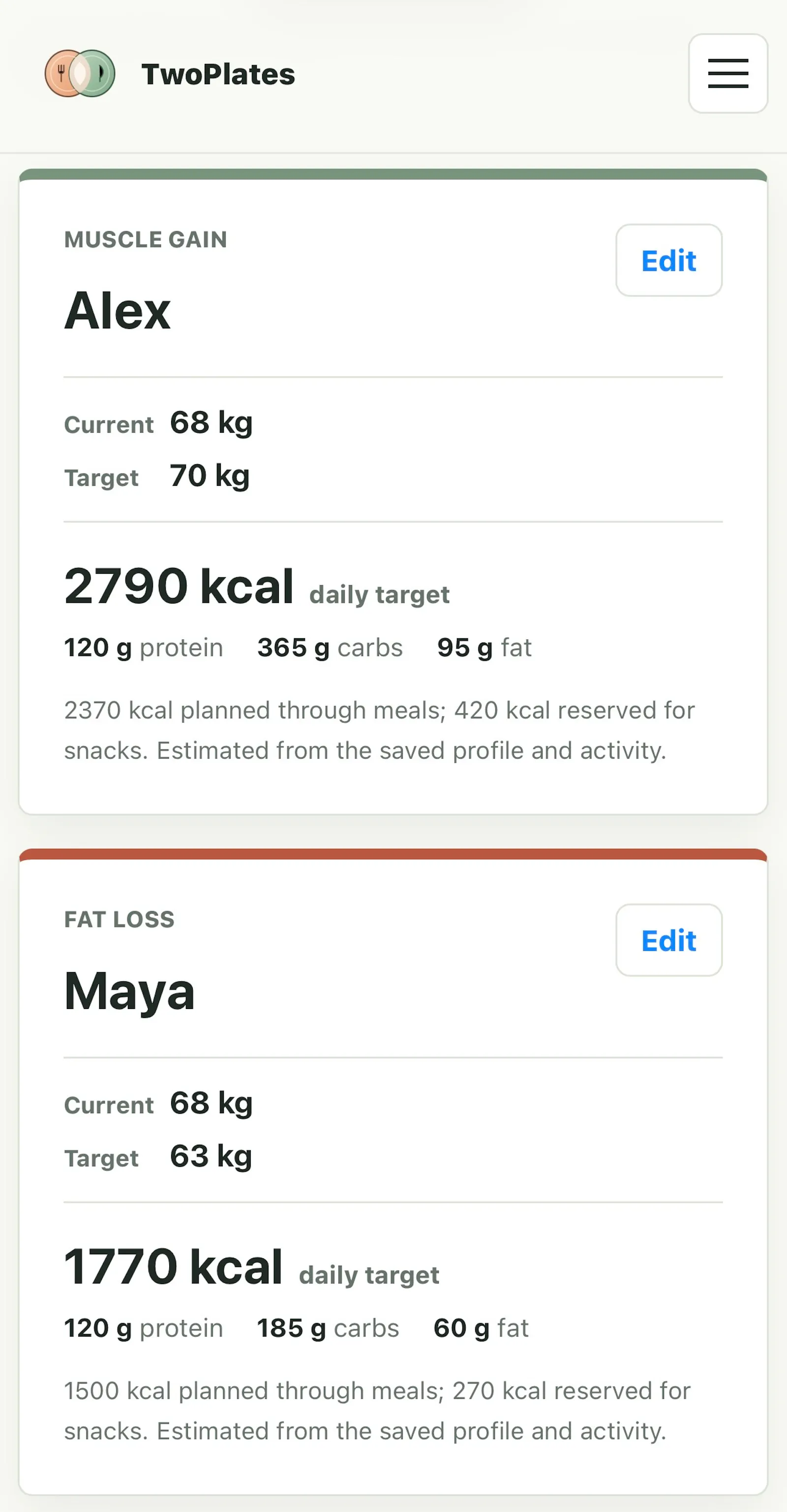TwoPlates screenshot 4