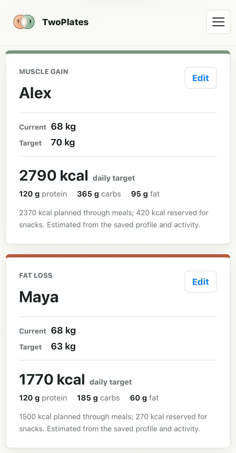 TwoPlates screenshot 4