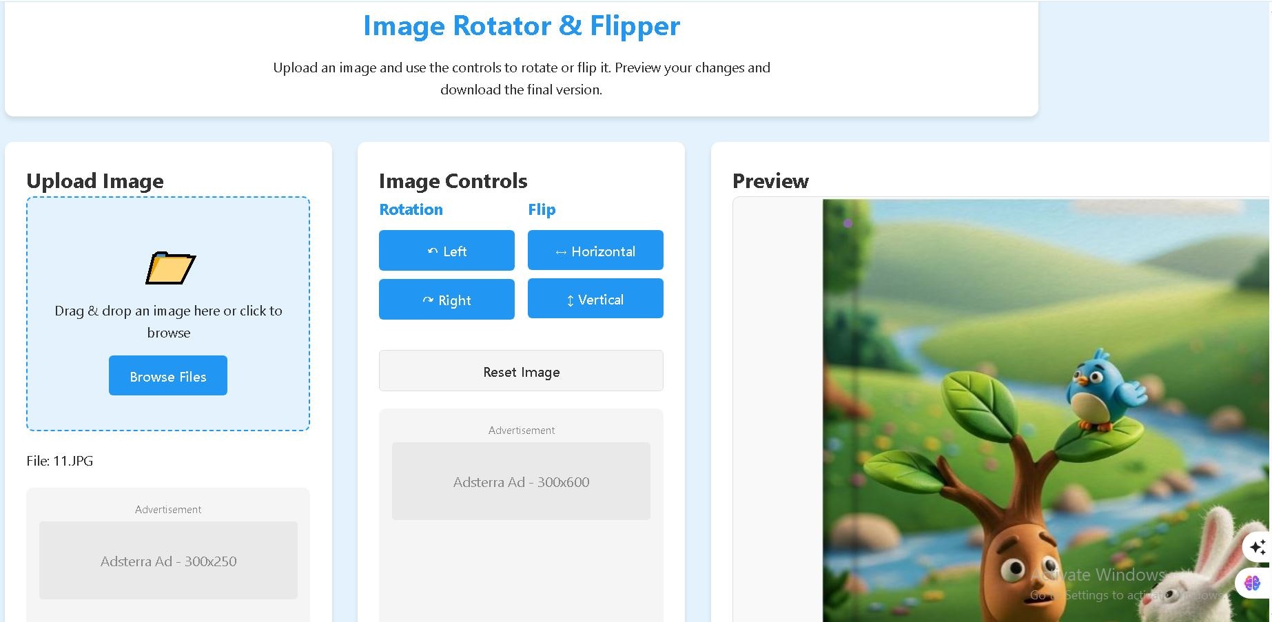 Image Resizer and Rotator gallery image