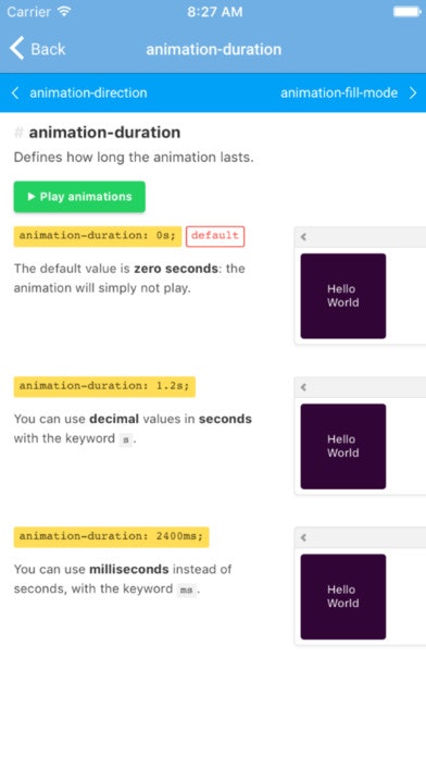 CSS Reference for iPhone, iPad Image