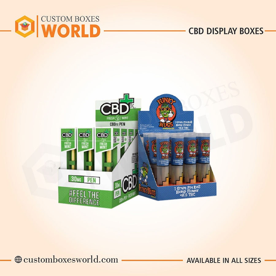 Get Custom CBD Display Packaging gallery image