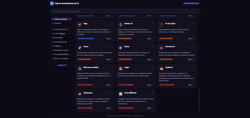 AI Toolbox  Quick Access to 50+ AI Tools screenshot 2