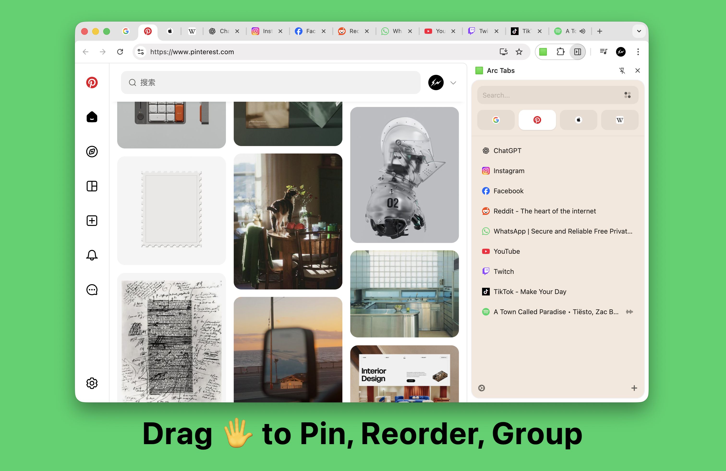 Arc Tabs: Sidebar Vertical Tabs for You  -  smooth, simple, built for the way you browse.媒体3