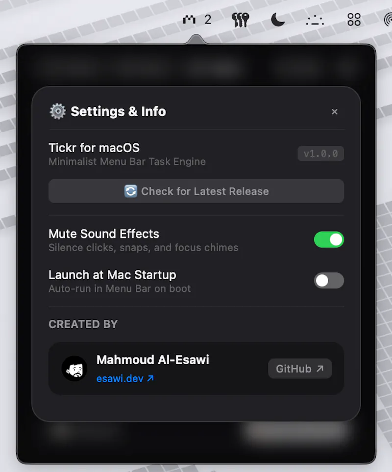 Tickr screenshot 2