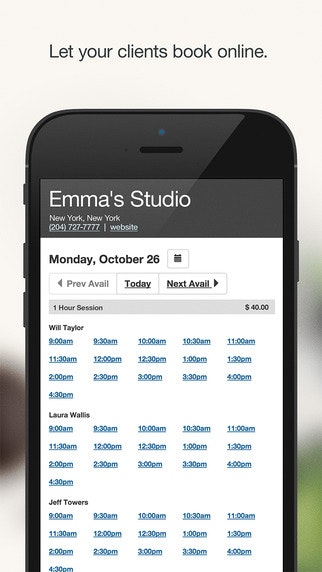 BookedIN for Android and iOS gallery image