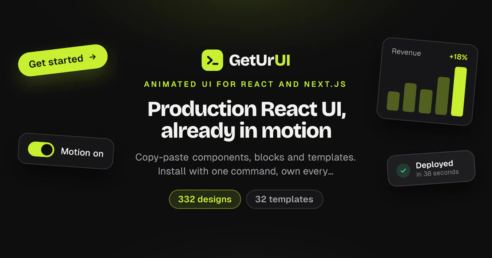 GetUrUI screenshot 1