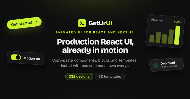 GetUrUI screenshot 1
