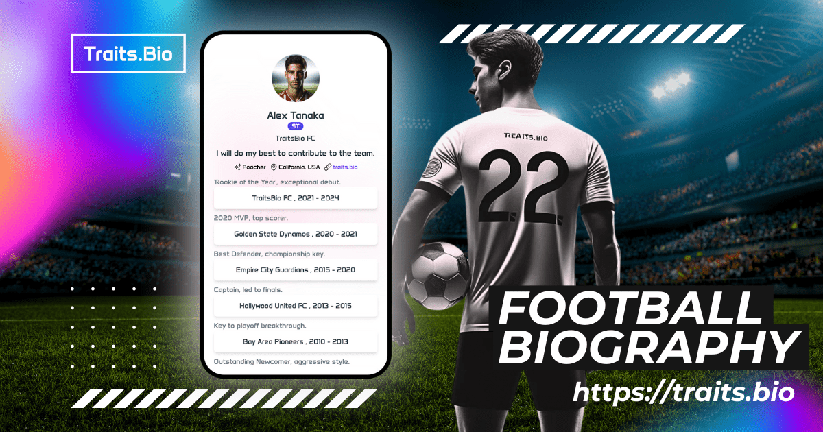 Traits.Bio - 축구 바이오를 시작하십시오! 미디어 1