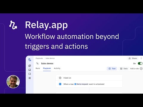 startuptile Relay.app-Workflow automation beyond triggers and actions