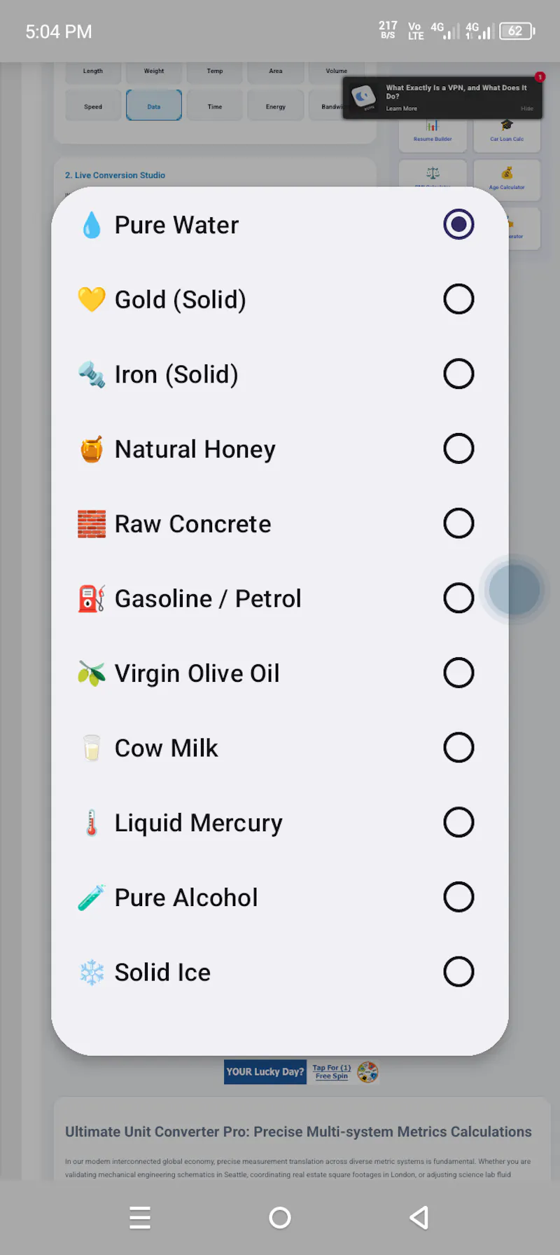 Ultimate Unit Converter Pro screenshot 7