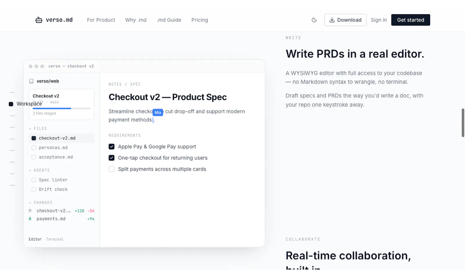 verso.md screenshot 4