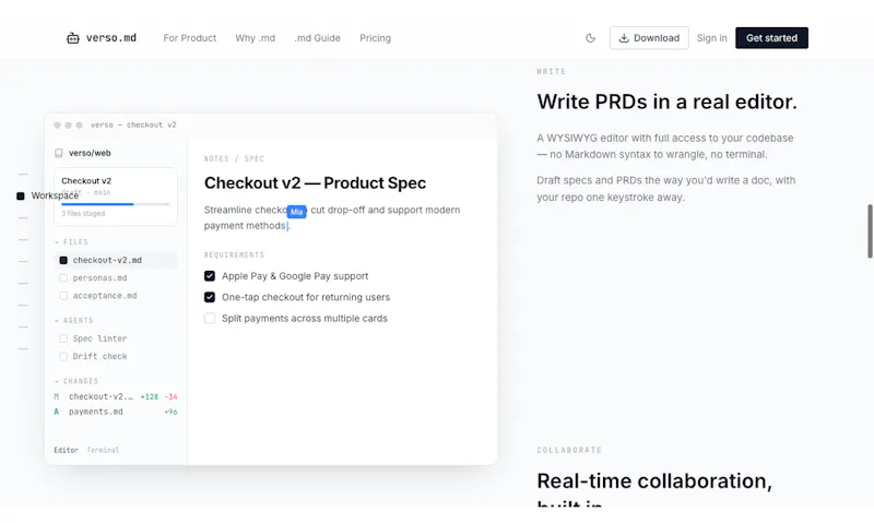 verso.md screenshot 4