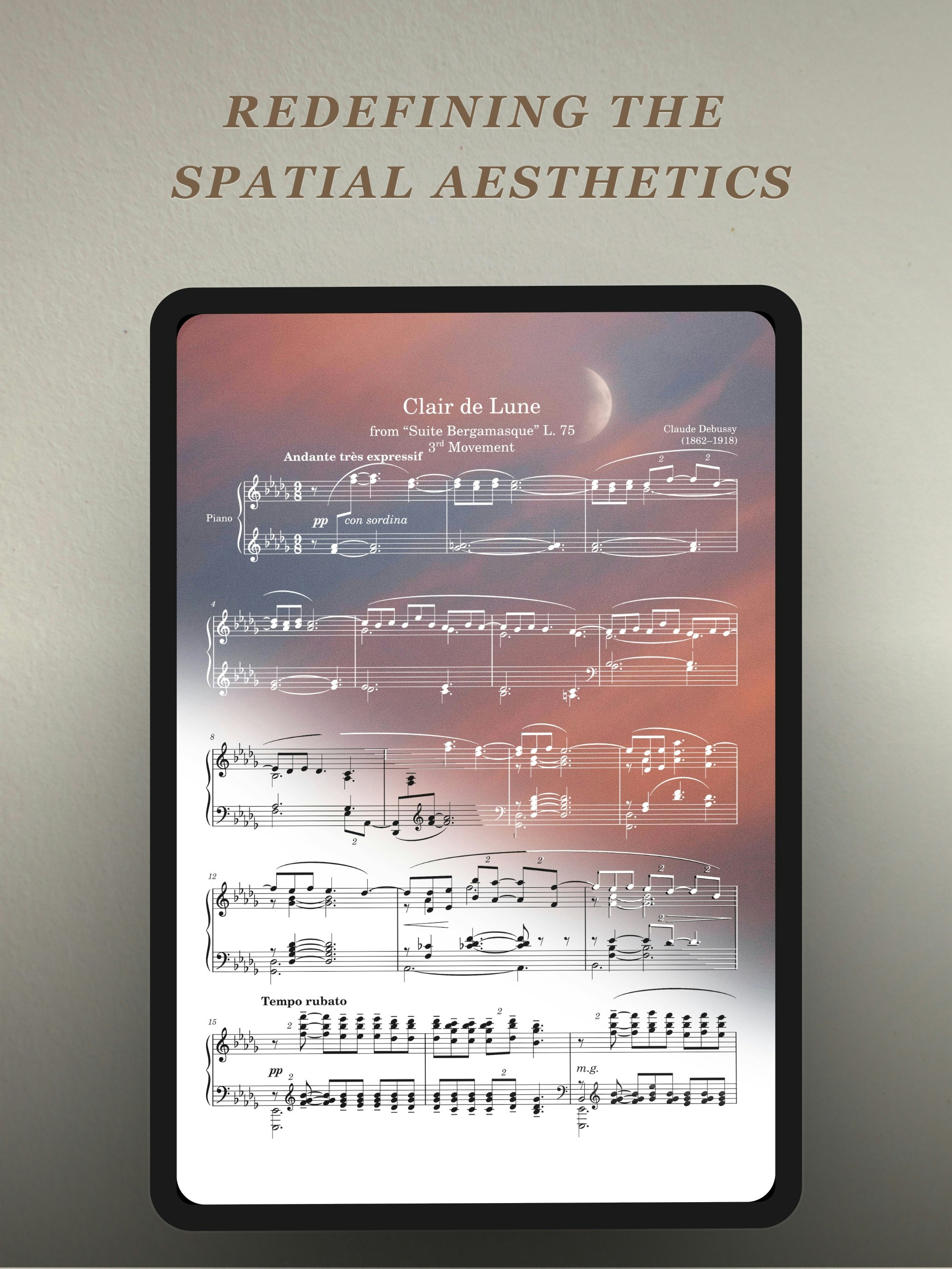 Immerscore – Sheet Music, Reimagined - Screenshot 2 showing product features and functionality