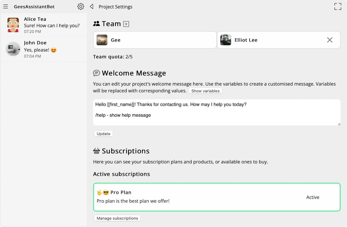 MossChat gallery image
