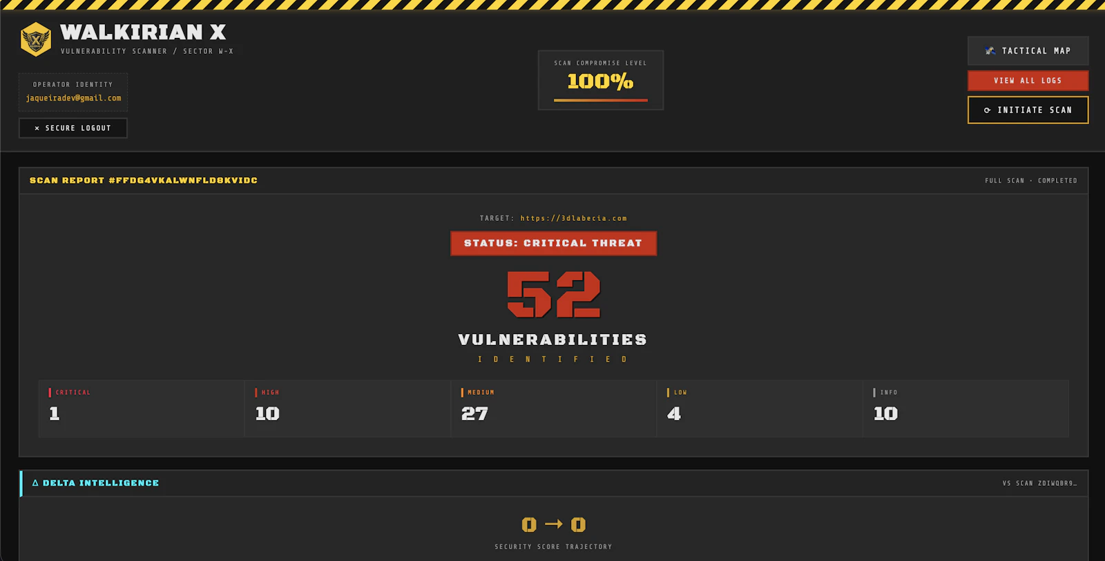 Walkirian X — Advanced SaaS Security screenshot 1