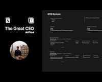 The Great CEO (Notion System) media 1