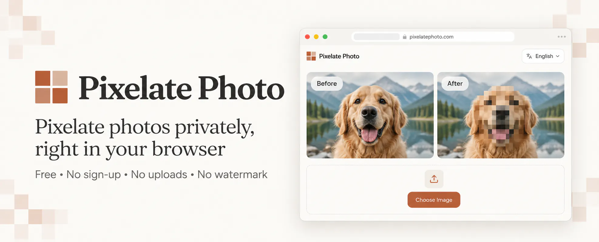 Pixelate Photo gallery image