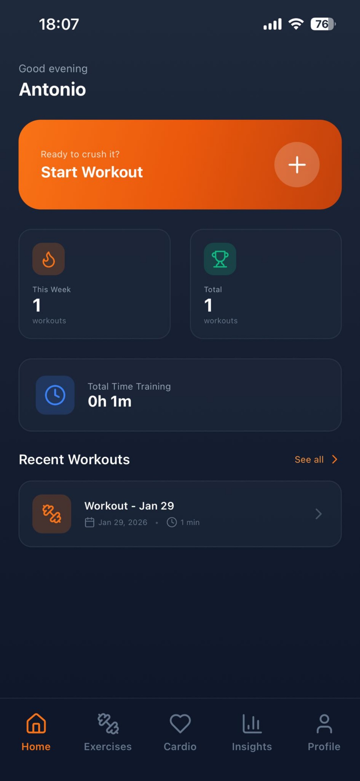 FitShark - Main product screenshot demonstrating key features and user interface