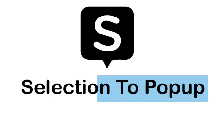 Selection to PopUp
