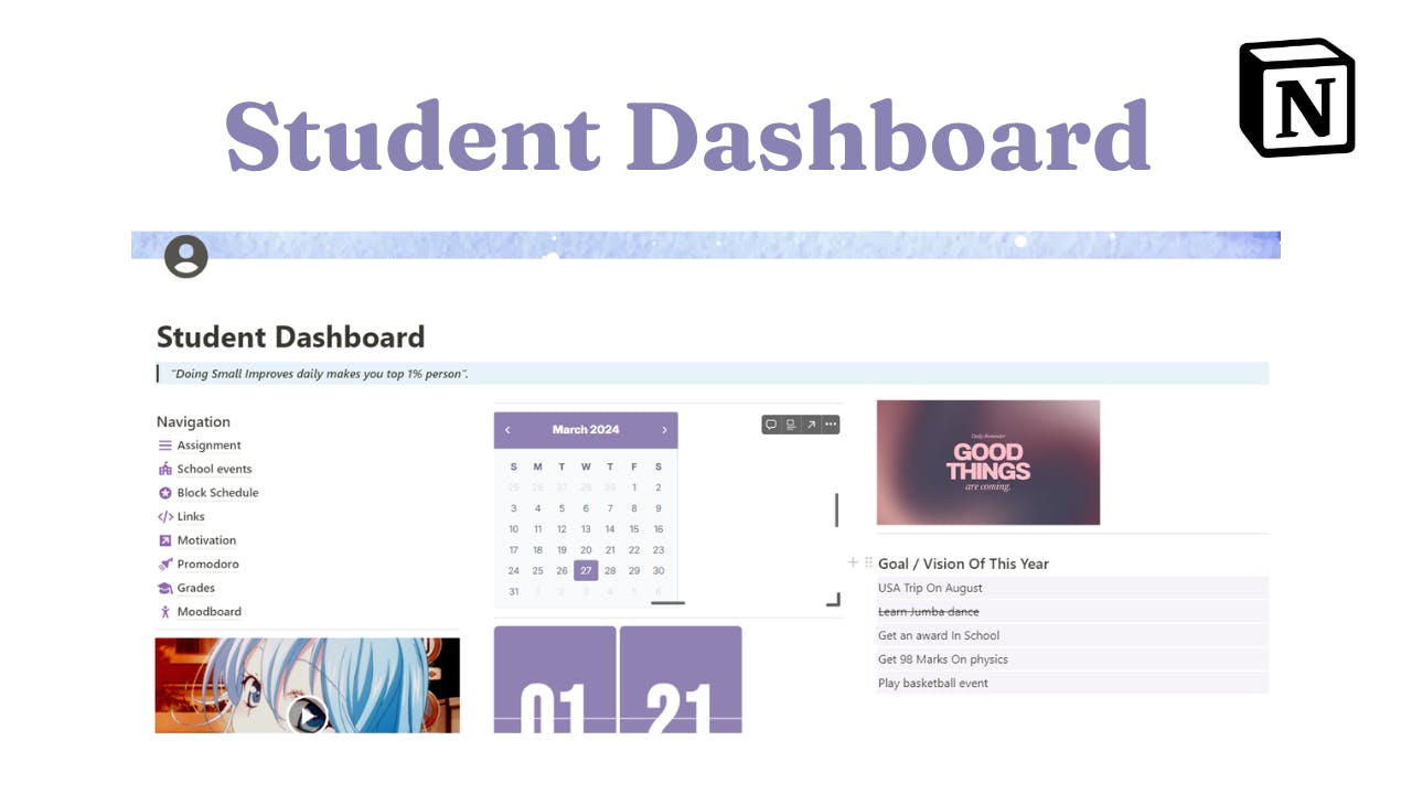 Notion Ultimate Student Planner 0.1 media 1